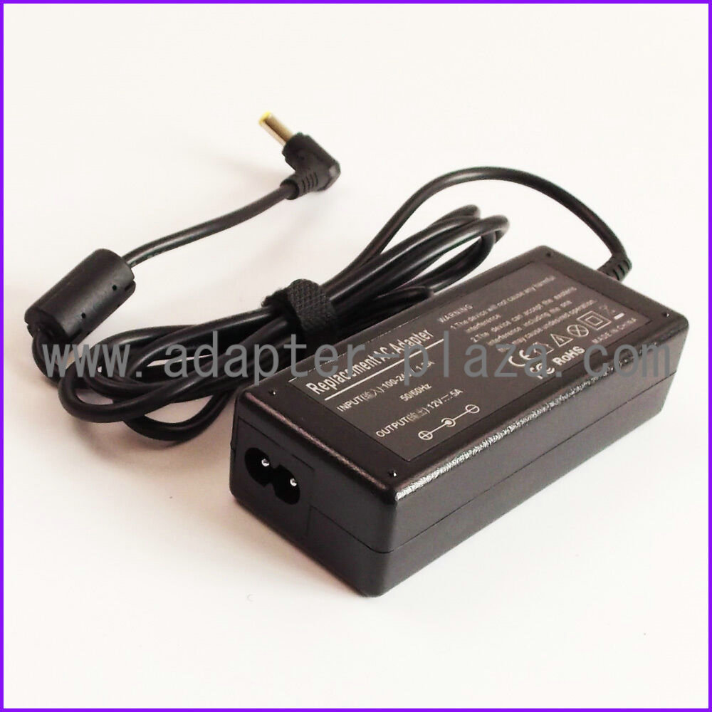 New 12V 5A AC Adapter for PSCV12500A NL30-120300-l1 LCD Monitor